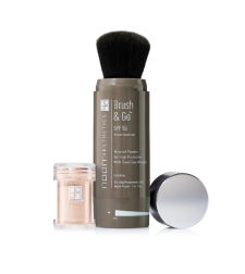 NOON Brush & Go SPF 50 | מברשת אבקת הגנה מינרלית להגנה מושלמת מהשמש