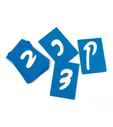 שבלונה מפל כתב גדול 13 ס'מ