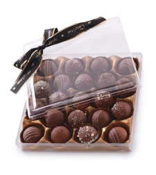 Chocolatina - luxurious case 21 French praline | Dairy | BADATZ