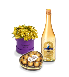 GOLD Gift Basket