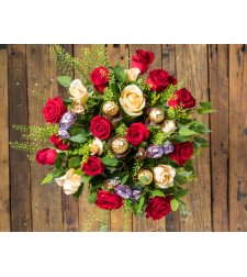 Rose and Chocolate Bouquet