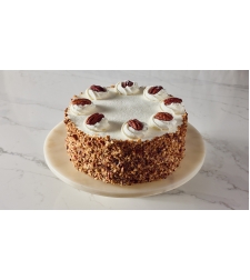 Walnut cream cake