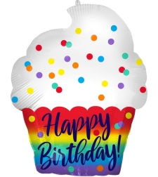בלון Happy Birthday גלידה