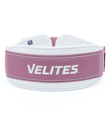 חגורה להרמת משקולות VELITES - ורוד