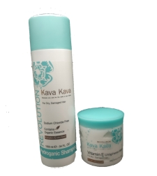 שמפו ללא מלחים + מסכה לשיער ויטמין / KAVA KAVA
