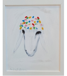 Sheep's Head - menashe kadishman