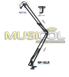 סטנד מיקרופון שולחני AR ACOUSTIC RP-1XLR