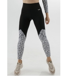 Leggins FELIX black/leo white