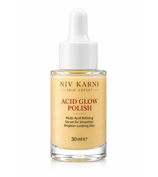 ACID GLOW POLISH – Niv Karni Skin Expert | סרום רב־חומצות לחידוש, החלקה ושיפור מראה העור