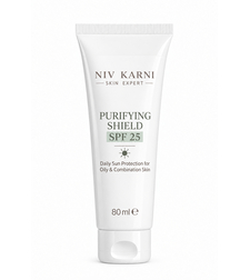 PURIFYING SHIELD SPF 25 – Niv Karni Skin Expert | קרם הגנה יומיומי לעור שמן ומעורב עם ניאצינמיד