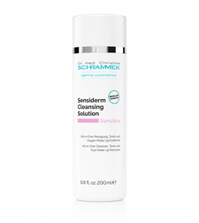 Sensiderm Cleansing Solution – מי פנים 3 ב־1 לעור רגיש | מסיר איפור, מנקה ומאזן | ד