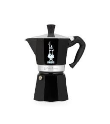 מקינטה מוקה אקספרס - שחור - 3 כוסות Bialetti Moka Express
