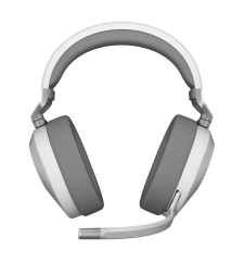 אוזניות גיימינג אלחוטיות CORSAIR HS65 SURROUND 7.1 – לבן