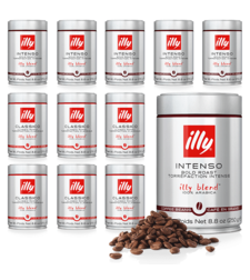 מבצע 12 יח' 250 גר' פולי קפה illy מיקס בנדל לפי בחירתכם