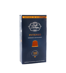 10 קפסולות קפה Intenso של Diemme - חזק מאוד