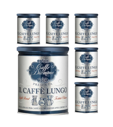 מבצע 6 יח' 250 גר' קפה טחון Diemme קלייה בינונית