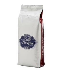 תערובת פולי קפה 500 גר' RED של DIEMME קליה כהה