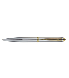 Classic chrome clip gold ballpoint pen - X-PEN