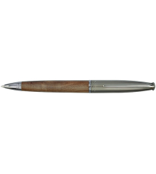 Timber wooden ballpoint pen titanium clip