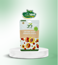 חטיף אפרסק מיובש בהקפאה