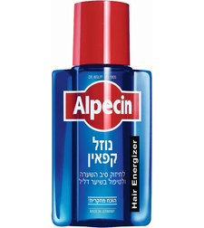 אלפסין נוזל קפאין לשיער דליל