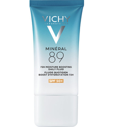 וישי מינרל 89 תחליב לחות לפנים SPF50+ עד 72 שעות