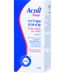 אקניל רוז קרם פנים לאדמומיות, סומק ונימים