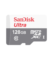 כרטיס זיכרון בנפח 256GB סאנדיסק SanDisk Ultra microSDXC 100MB/s Class 10 UHS-I