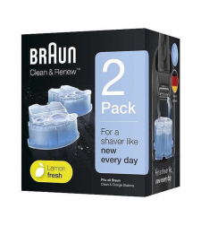 נוזל שטיפה למכונת גילוח בראות מארז 2 מחסניות Braun CCR2