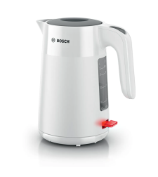 קומקום חשמלי 2400W בוש BOSCH MyMoment TWK2M161 - צבע לבן יבואן רשמי
