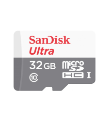 כרטיס זיכרון בנפח 64GB סאנדיסק SanDisk Ultra microSDXC 100MB/s Class 10 UHS-I