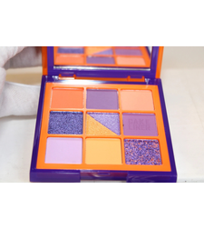 HUDA BEAUTY Color Block Obsessions Orange Purple Eyeshadow Palette Hudabeauty