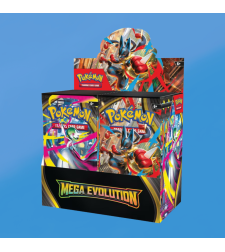 קלפי פוקימון - בוסטר בוקס מגה אבולושן - Mega Evolution Booster Box