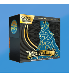 קלפי פוקימון - מארז מגה אבולושן לוקאריו - Mega Evolution ETB Lucario