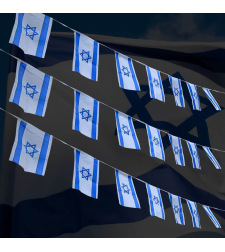 שרשרת דגלים בד 5 מטר