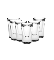 6 chaser glasses