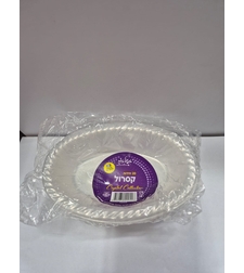 צלחות קסרול אובלי -שקוף