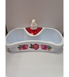 מתקן לסבון- פרחים