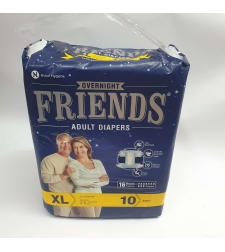 חיתולים FRIENDS - ספיגת לילה- 10 טיפות