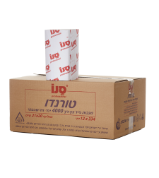 מגבות נייר צץ רץ טורנדו 4000ֶֶ יח