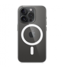 כיסוי מקורי לאייפון 15 פרו מקס iPhone 15 Pro Max Clear Case with MagSafe