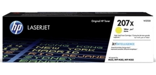 טונר צהוב מקורי HP W2212X 207X