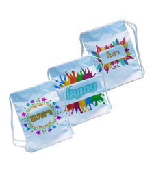 תיק שרוכים עם הדפס בעיצוב אישי