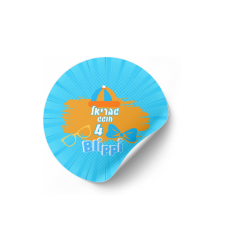 דף מדבקה לחגיגה- דגם בליפי