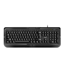 מקלדת חוטית Genius KB-118 II USB HEB ENG BLACK