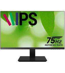 شاشة حاسوب Solid H2390 FHD IPS 5Ms VGA HDMI Speakers 75Hz Black