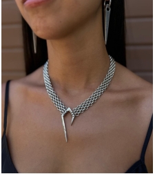 Fangs necklace