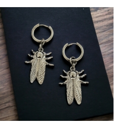 Cicada earrings