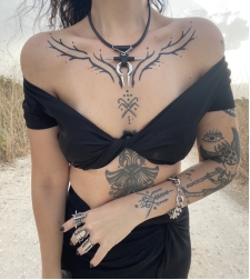 Dracula choker - black cilicon