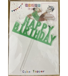 טופר לעוגה כדורגל